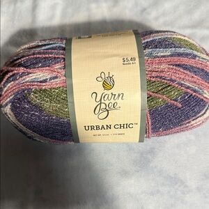 Urban Chic yarn in Color Hydrangea, Acrylic cotton Blend